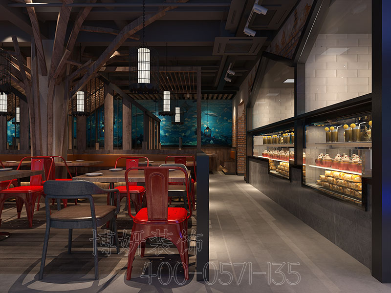 南京餐厅厨房设计选择博妍装饰，多年公装经验积累，以细节打动人心