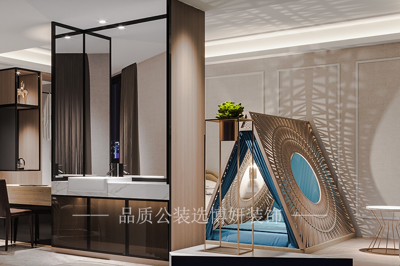 南京酒店装修公司：酒店客房床头灯的安装原则