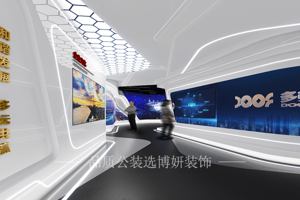 南京企业展厅装修设计，合理规划与布局