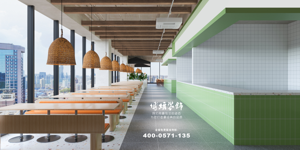 南京员工食堂装修设计，浅析食堂装修的特点及攻略